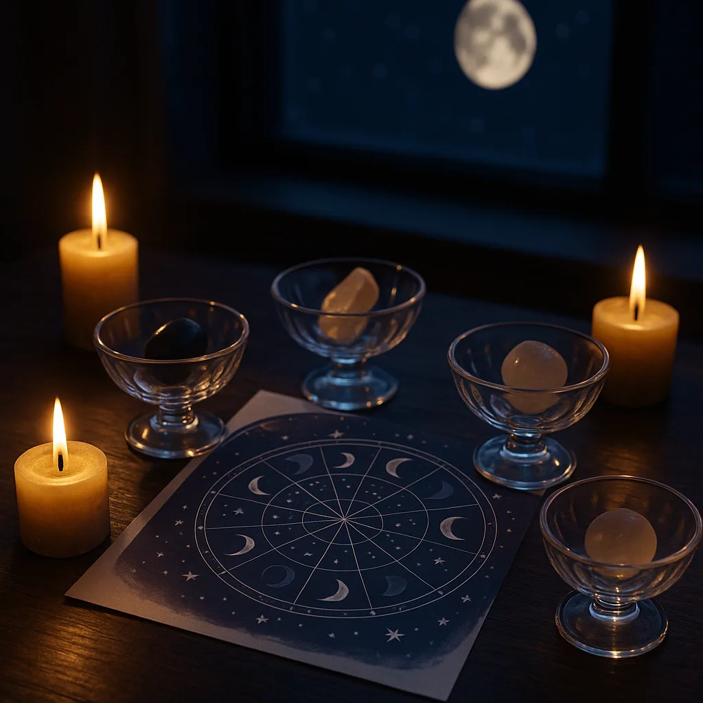 As Quatro Fases da Lua: o Ritmo Emocional Que o Céu Repete Todos os Meses