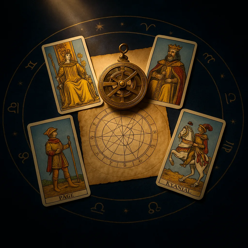 Qual Carta da Corte do Tarot Combina com o Seu Signo?