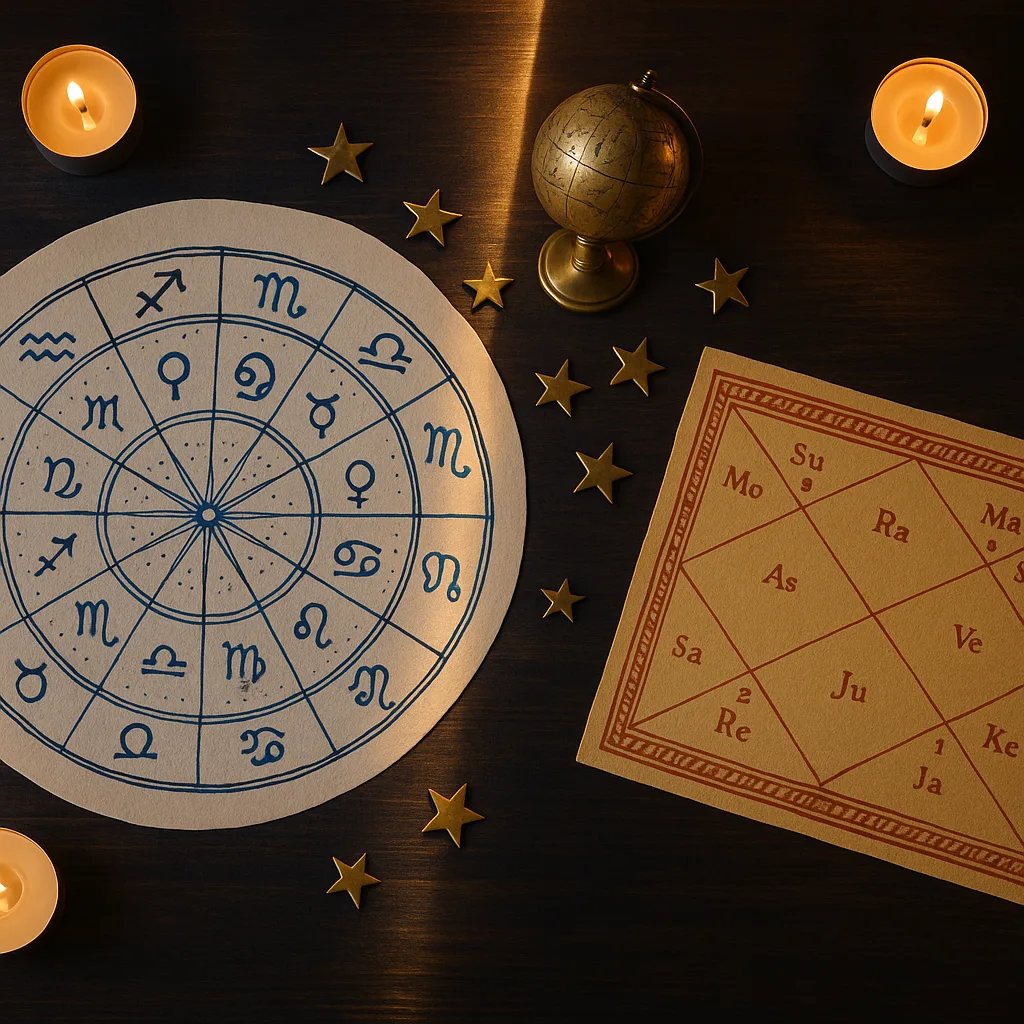 Jyotish x Astrologia Ocidental: Por Que Seu Signo Muda na Índia