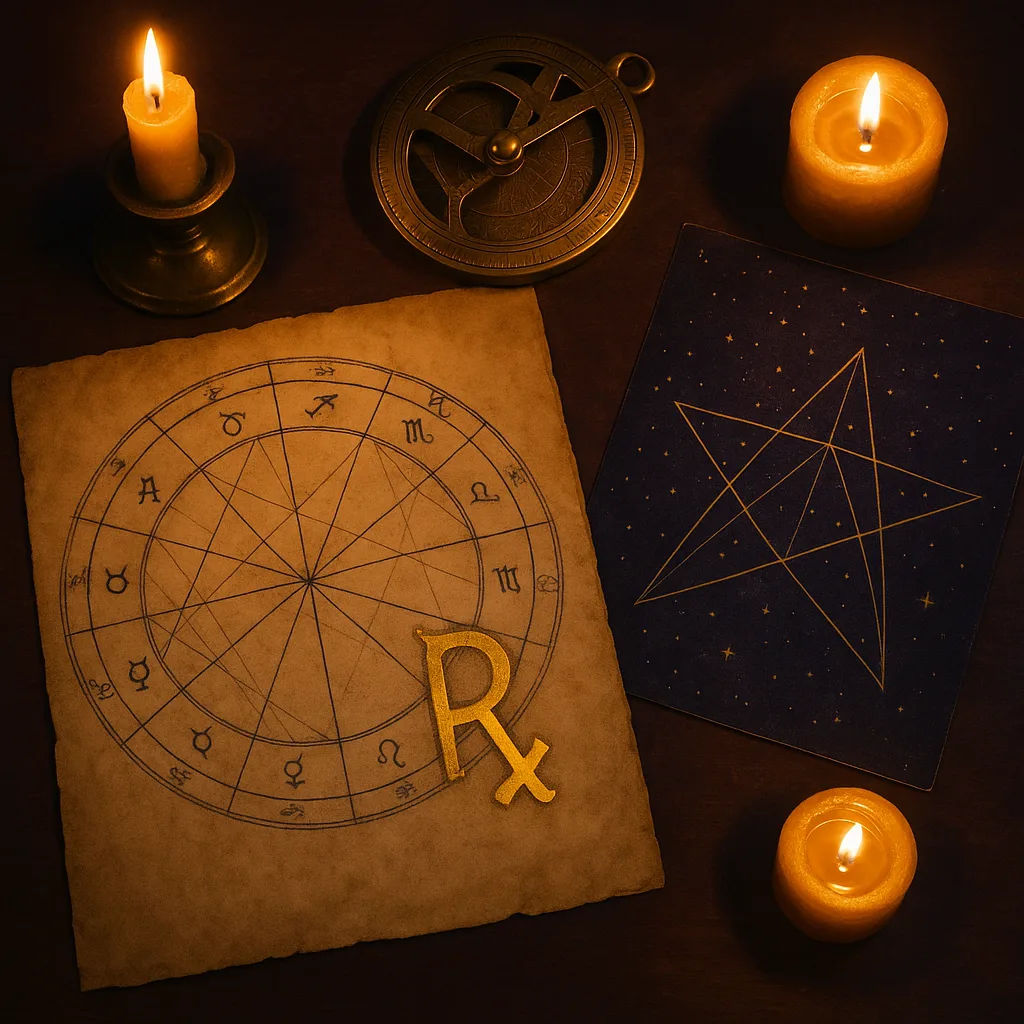 Vênus Retrógrada no Mapa Astral: Por Que Você Repete Padrões no Amor (e Como Sair do Ciclo)