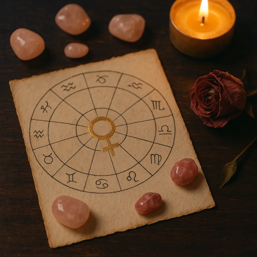 Vênus no Mapa Astral: Como Descobrir Seu Signo de Vênus e o Que Ele Revela no Amor